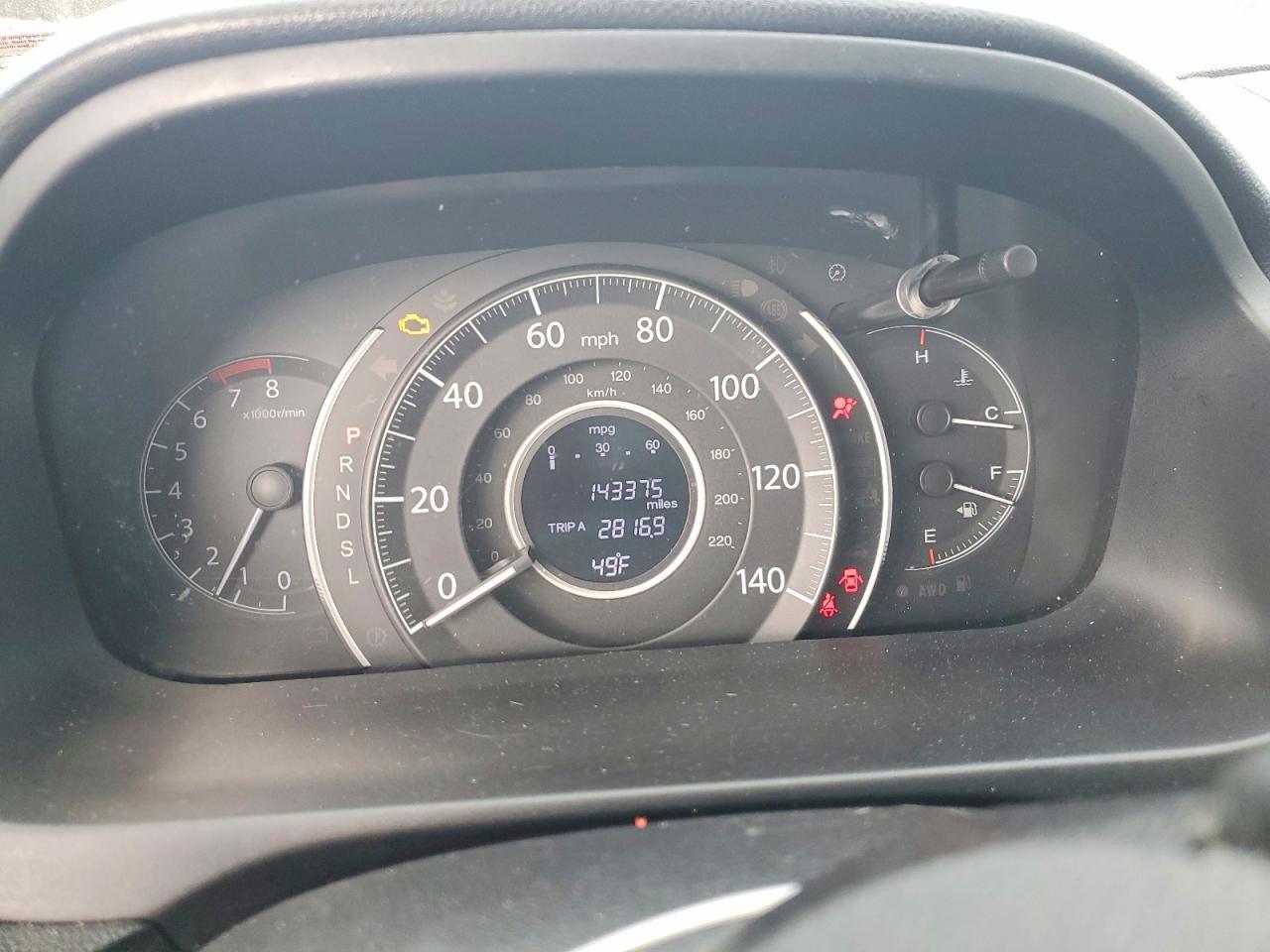 2016 HONDA CR-V EXL photo 9