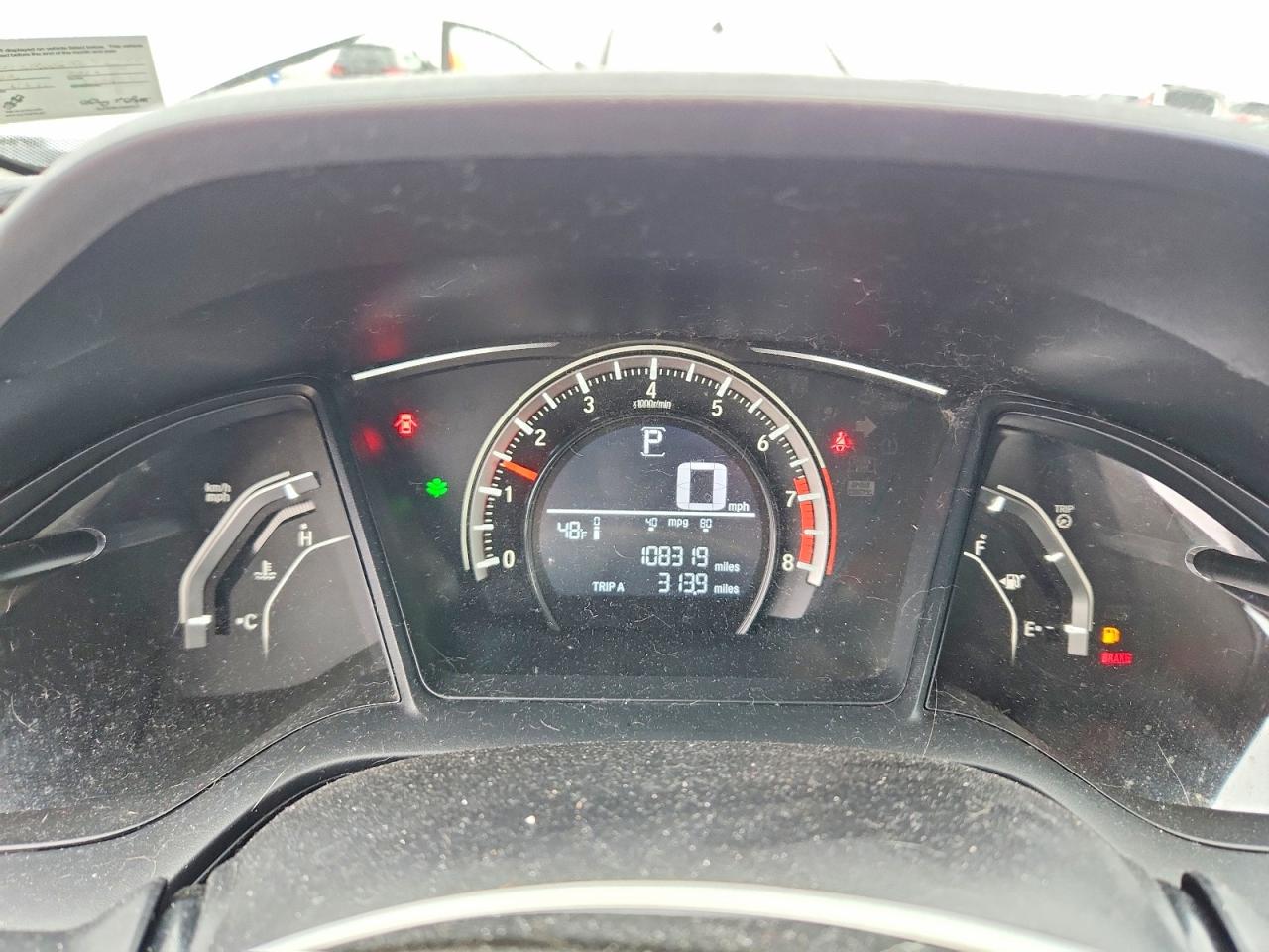 2016 HONDA CIVIC LX photo 9