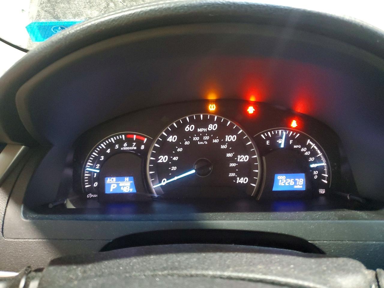 2012 TOYOTA CAMRY BASE photo 9