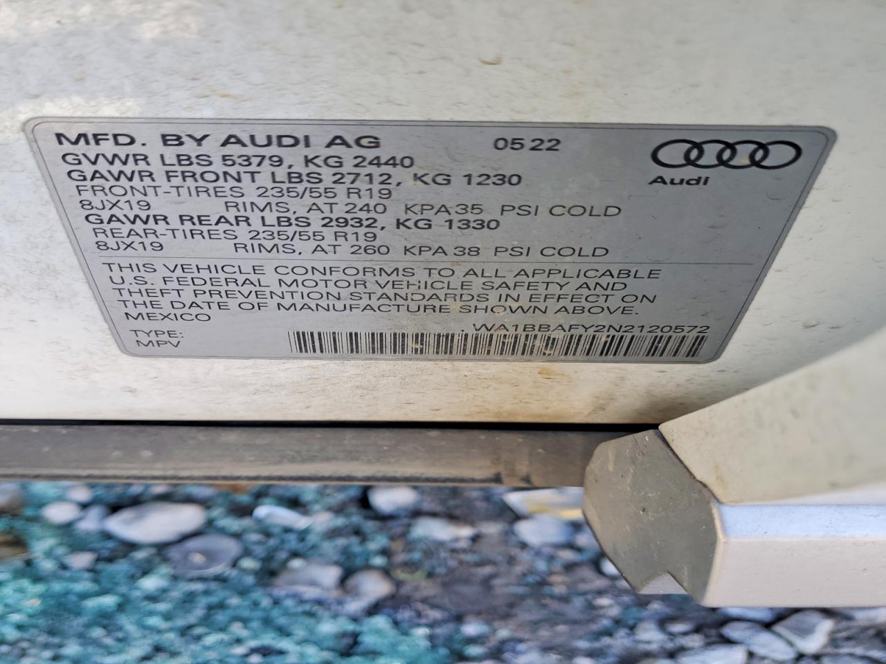 2022 AUDI Q5 PREMIUM PLUS 40 photo 13