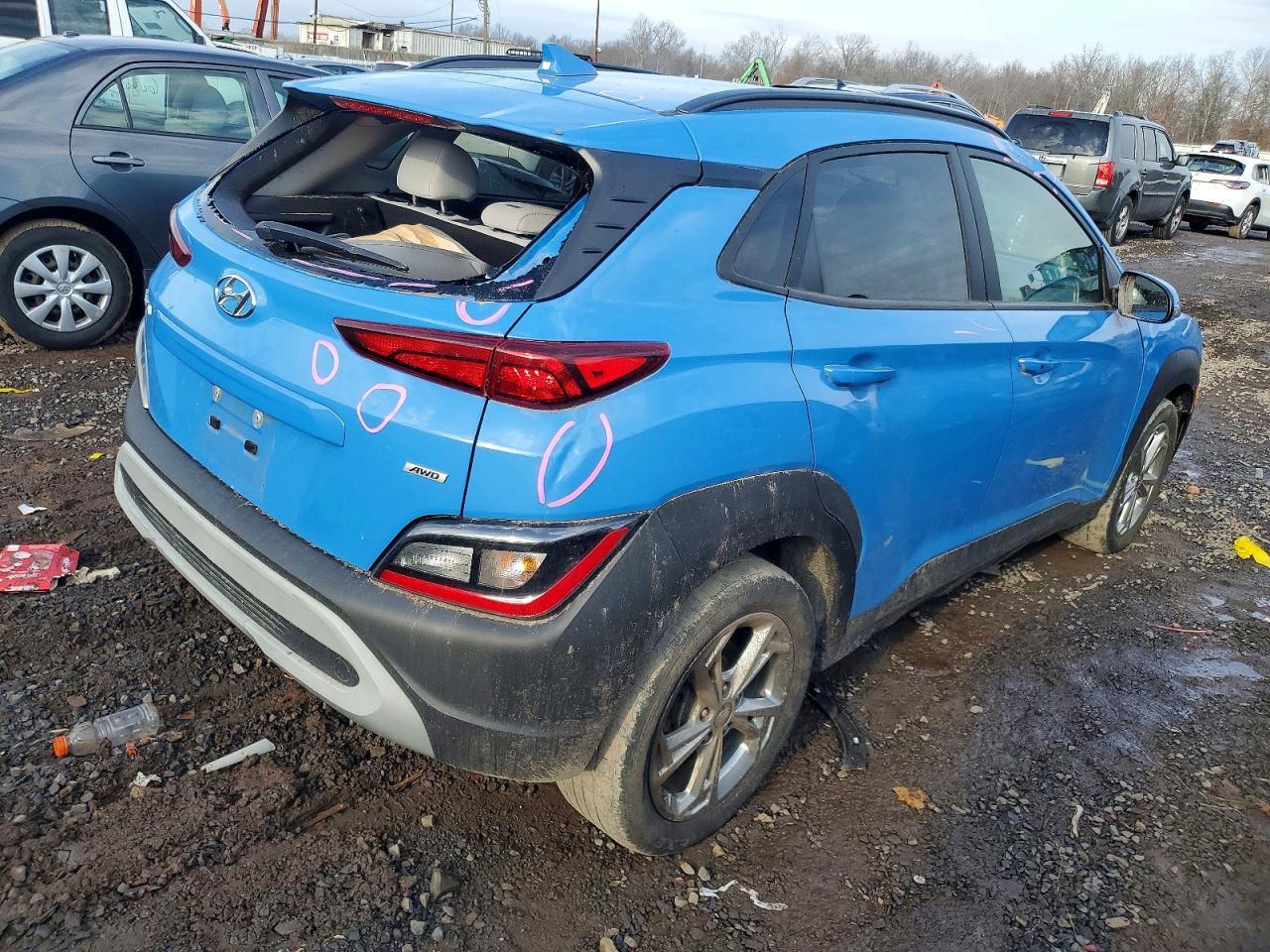 2022 HYUNDAI KONA SEL photo 3