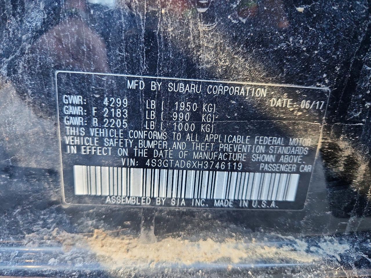 2017 SUBARU IMPREZA PREMIUM PLUS photo 12