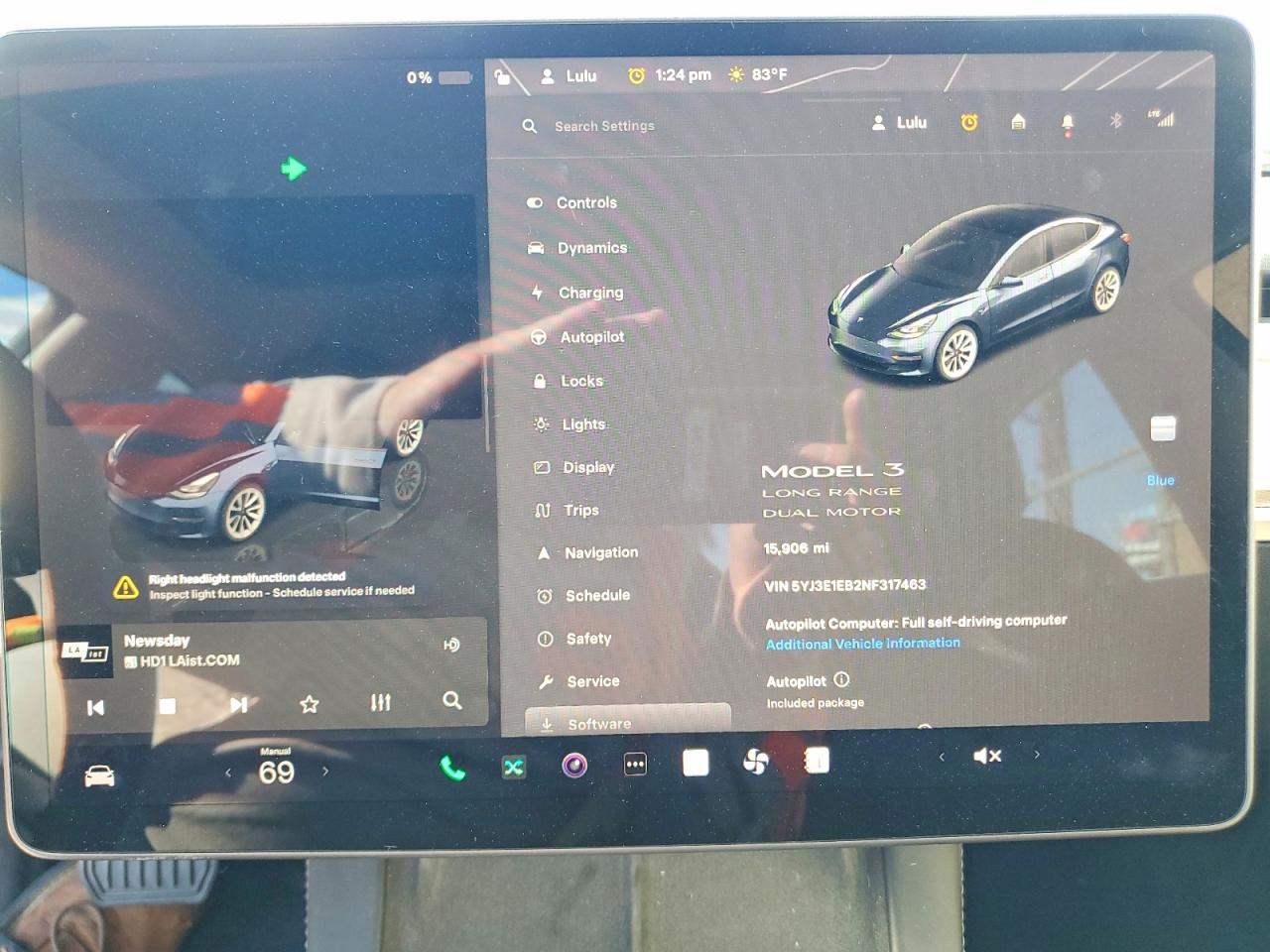 2022 TESLA MODEL 3 photo 9