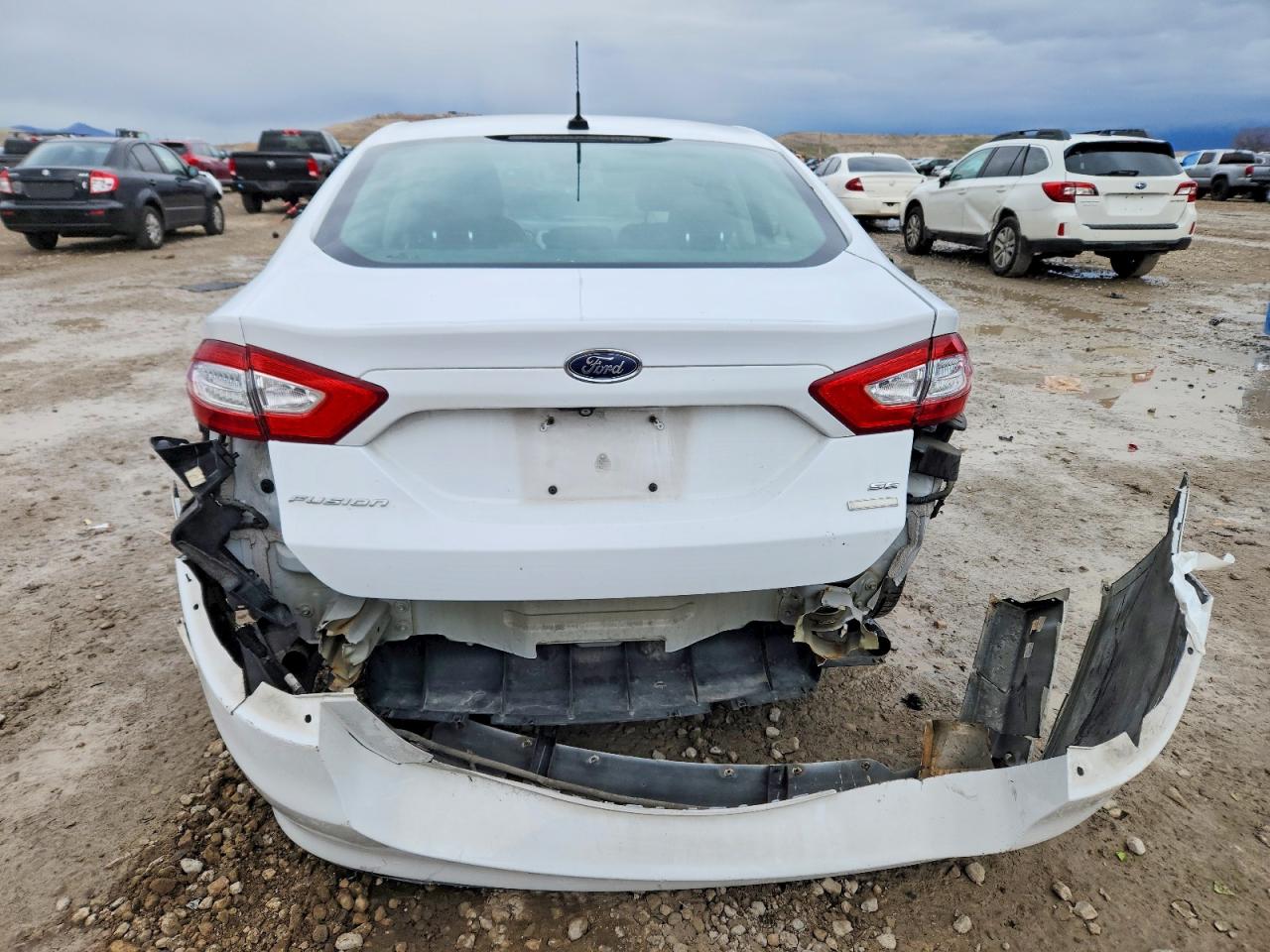 2016 FORD FUSION SE photo 6