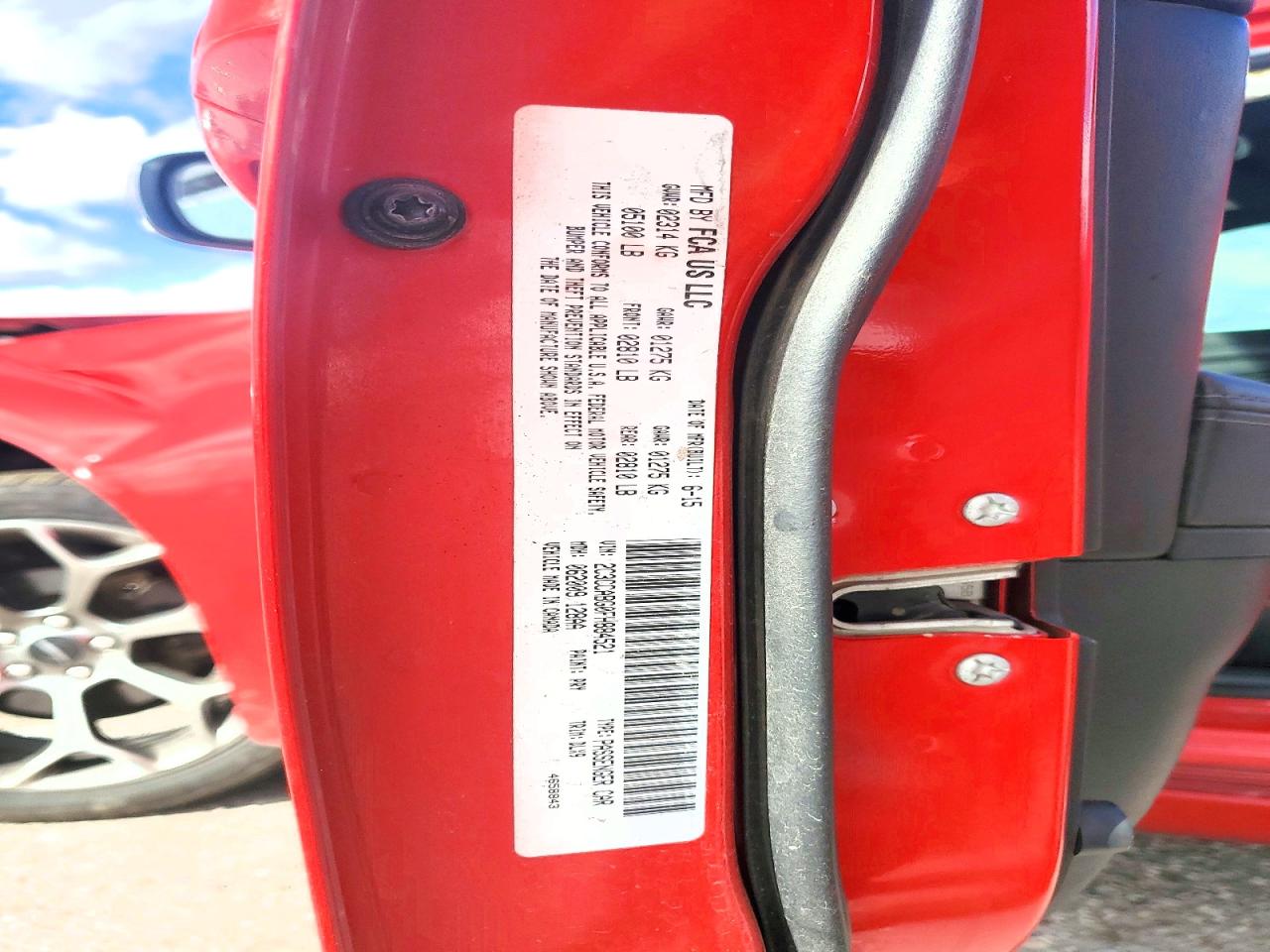2015 CHRYSLER 300 S photo 12