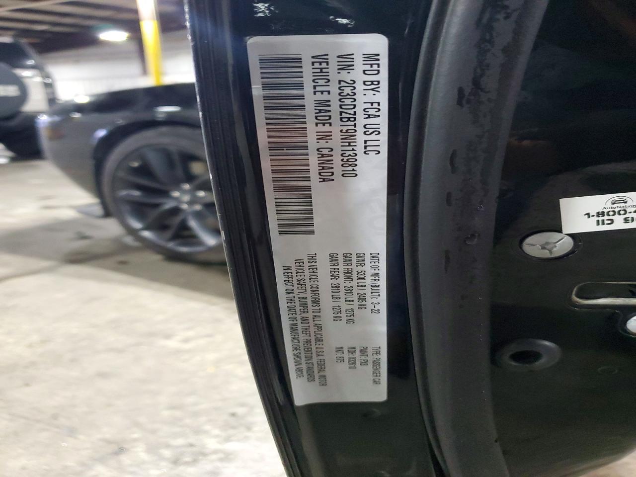 2022 DODGE CHALLENGER R/T photo 12