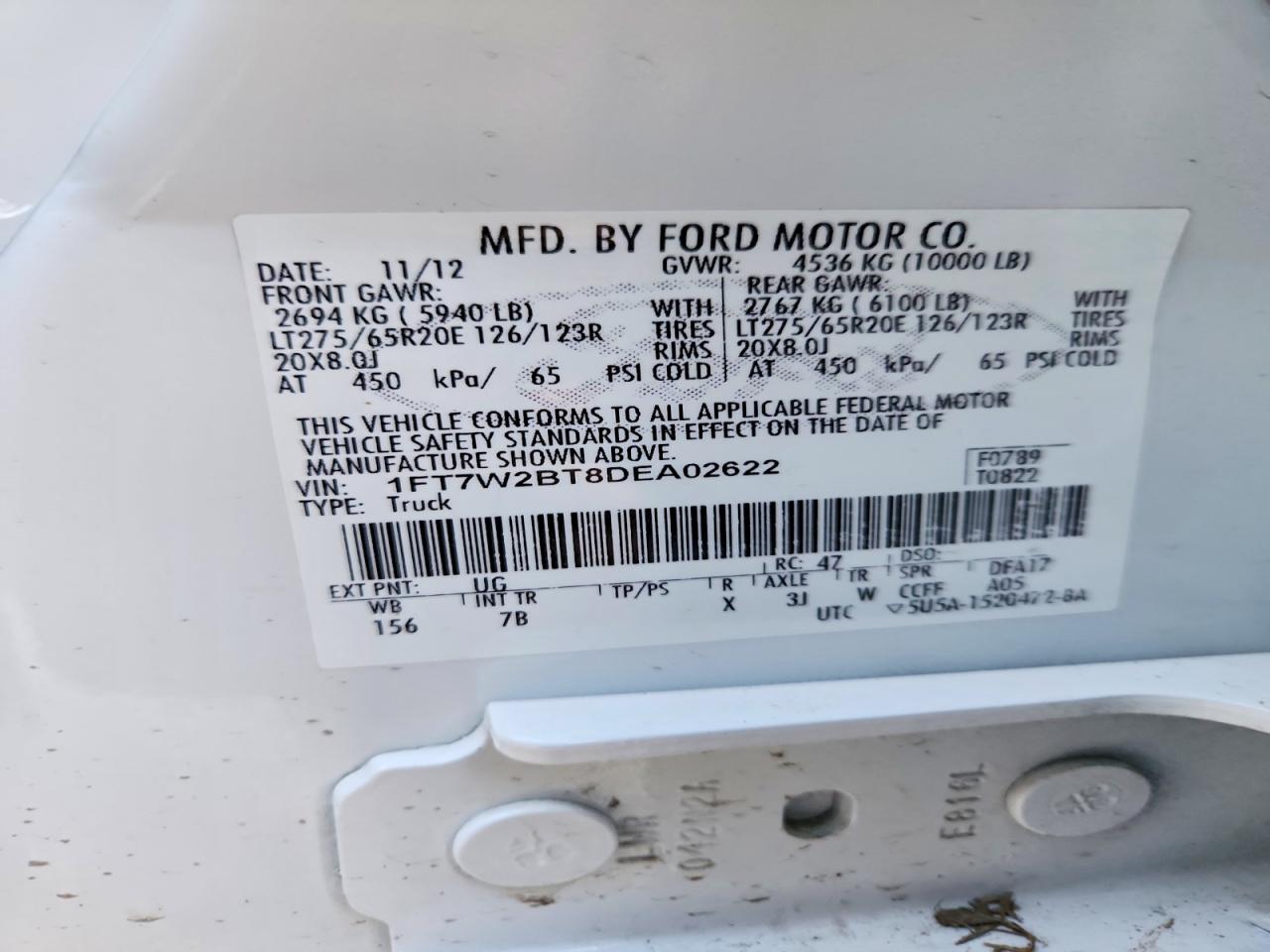 2013 FORD F250 SUPER DUTY photo 34