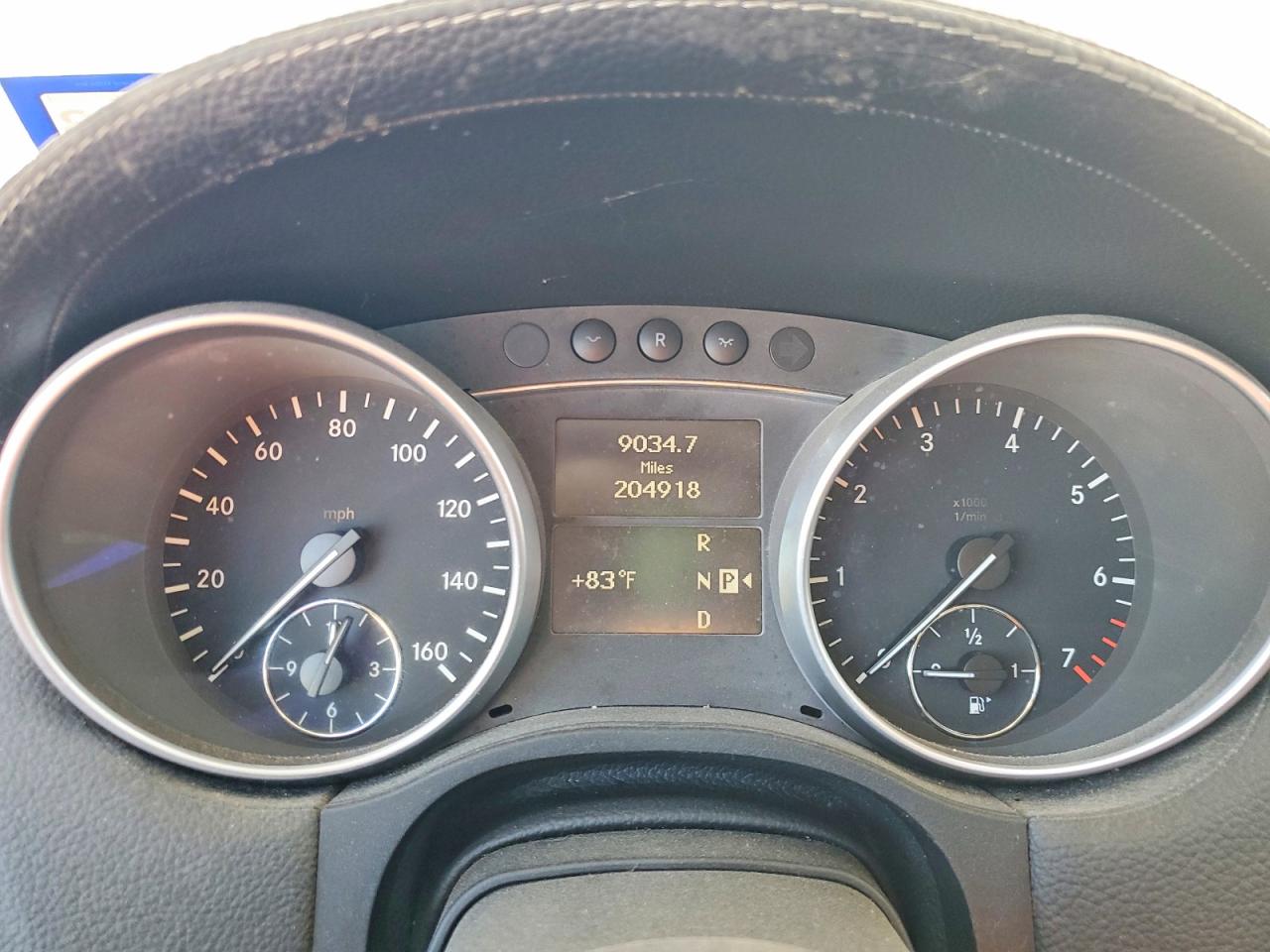 2009 MERCEDES-BENZ GL 550 4MATIC photo 9