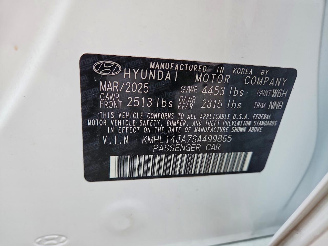 2025 HYUNDAI SONATA SEL photo 13
