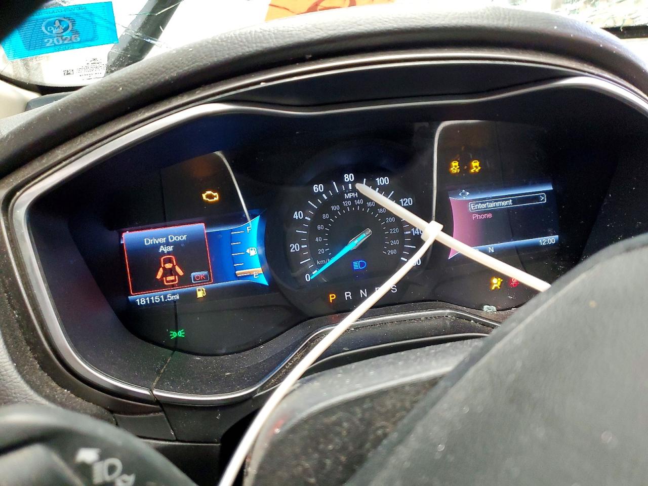 2017 FORD FUSION SE photo 9