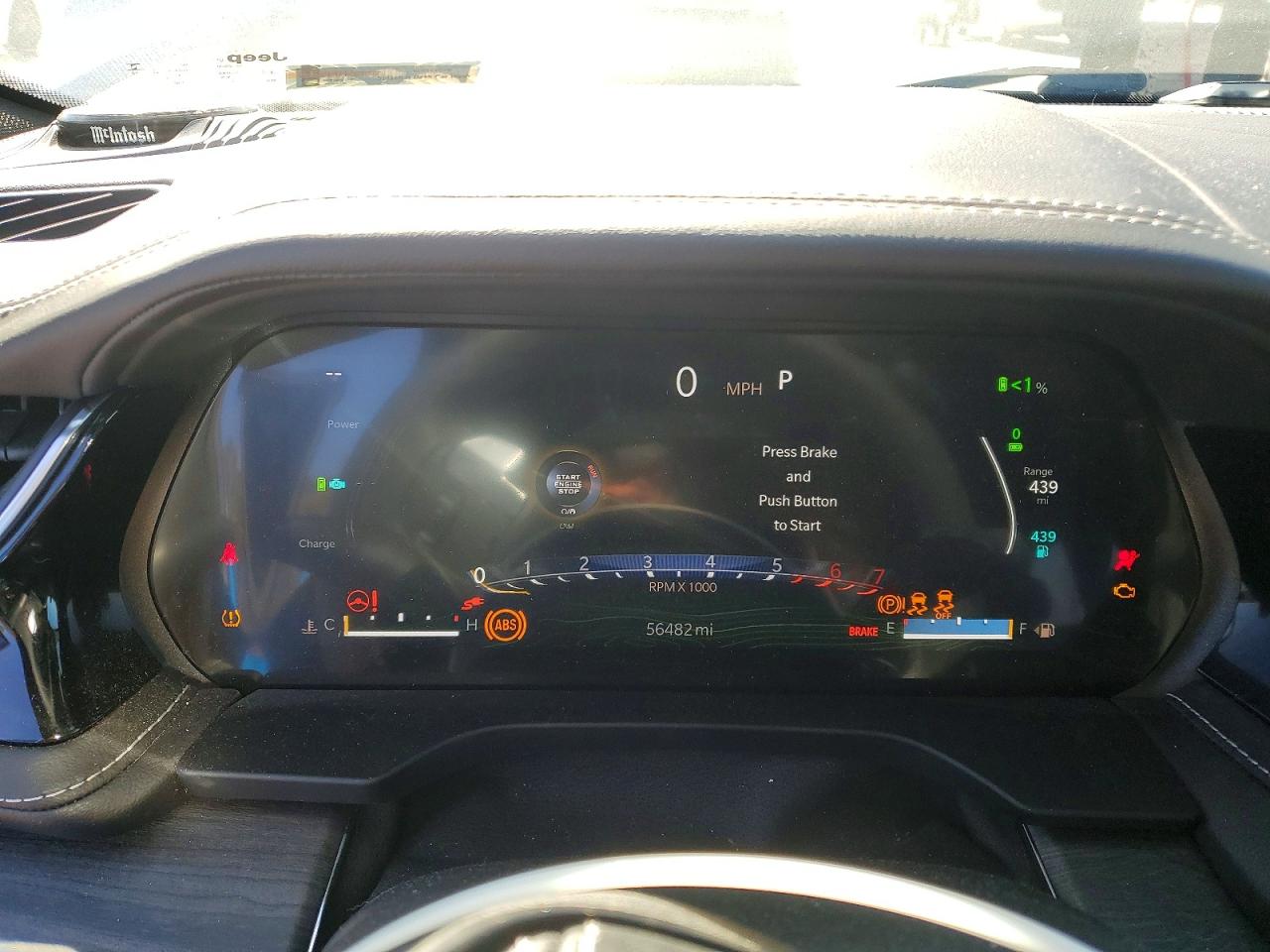 2023 JEEP GRAND CHEROKEE OVERLAND 4XE photo 9