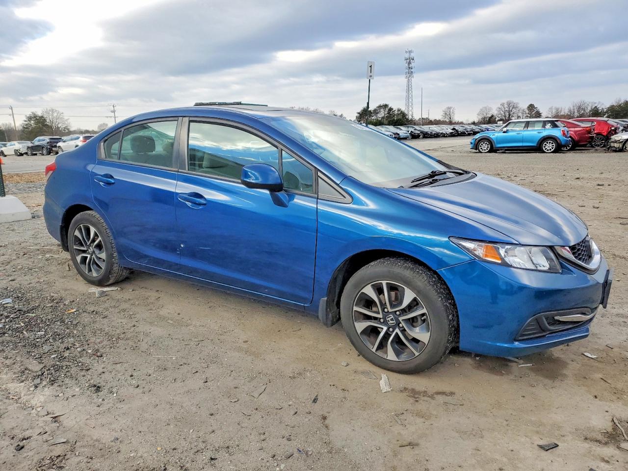 2013 HONDA CIVIC EX photo 4