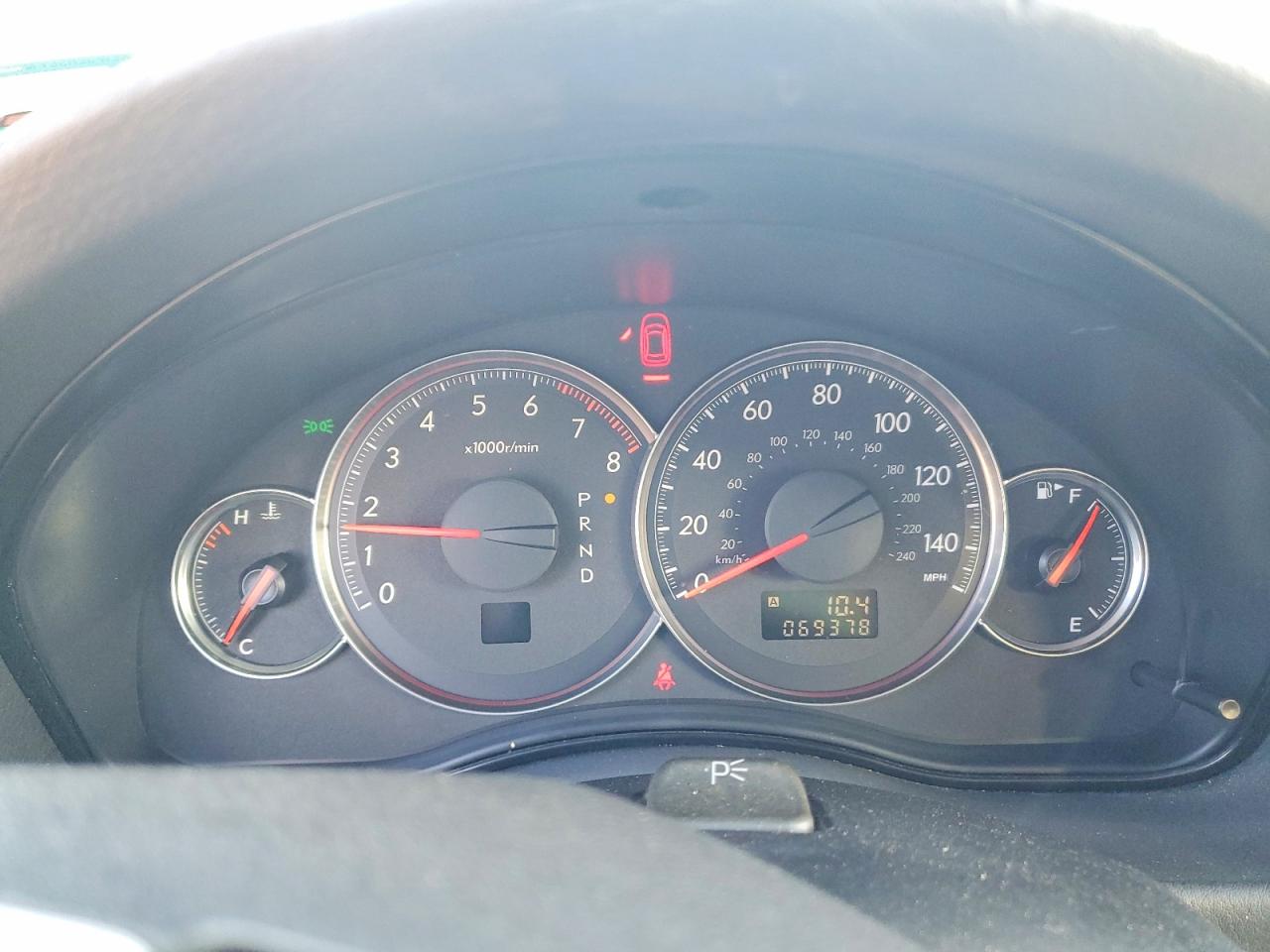 2008 SUBARU OUTBACK 2.5I photo 9