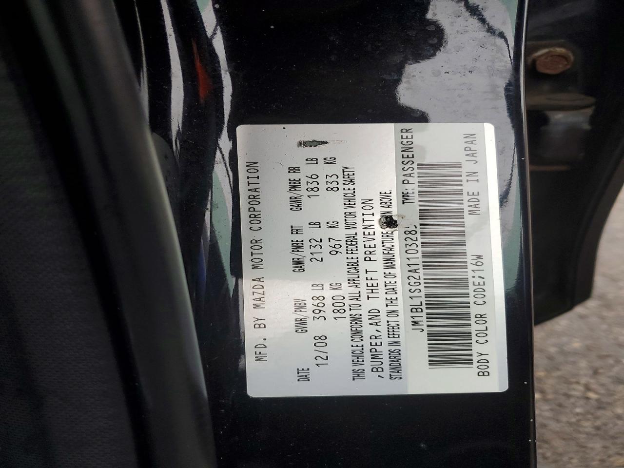 2010 MAZDA 3 I photo 12