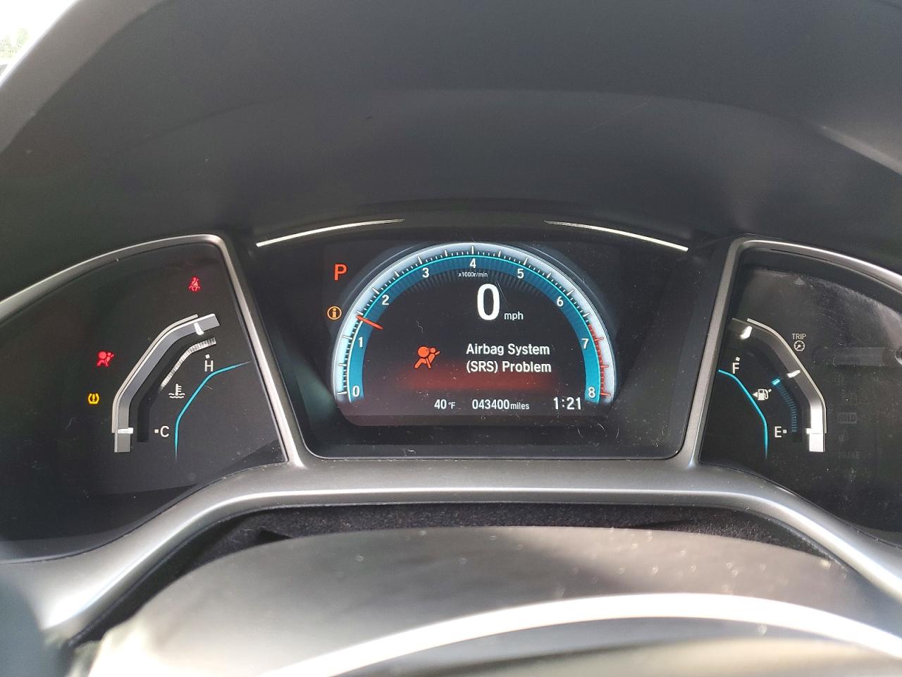 2016 HONDA CIVIC EX photo 9