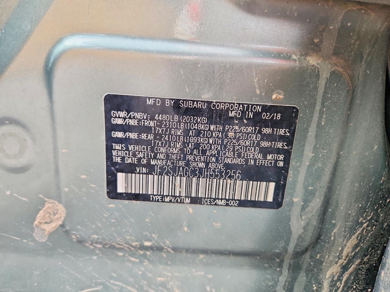 2018 SUBARU FORESTER 2.5I PREMIUM photo 13