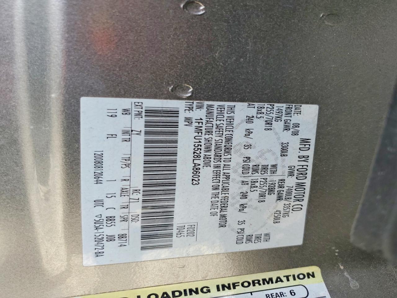 2008 FORD EXPEDITION XLT photo 13