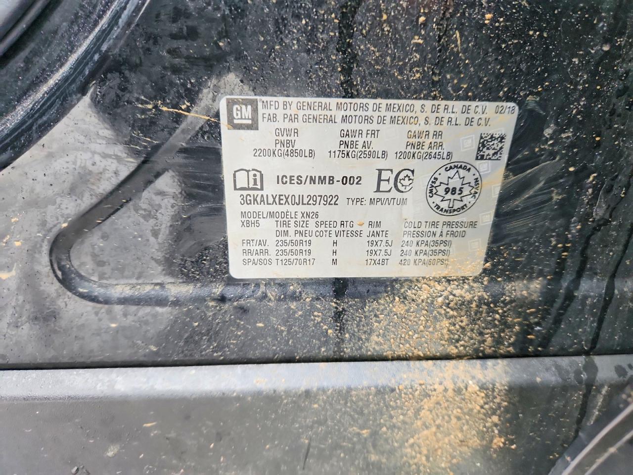 2018 GMC TERRAIN DENALI photo 12