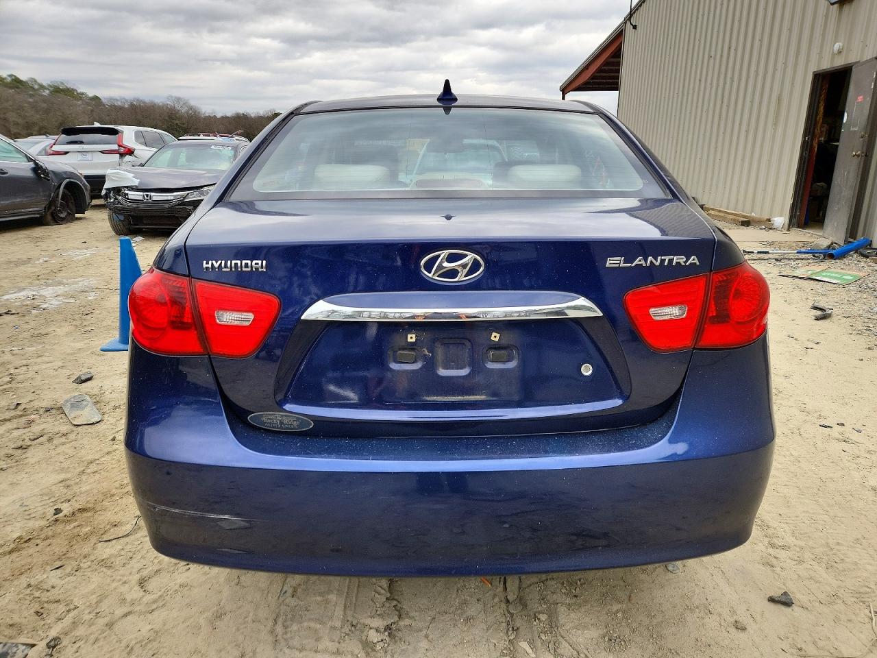 2010 HYUNDAI ELANTRA BLUE photo 6