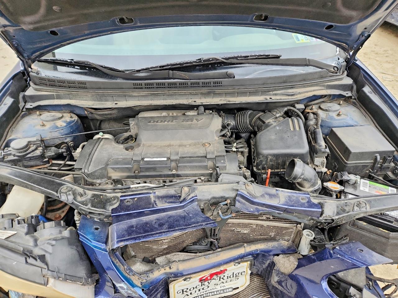 2010 HYUNDAI ELANTRA BLUE photo 11