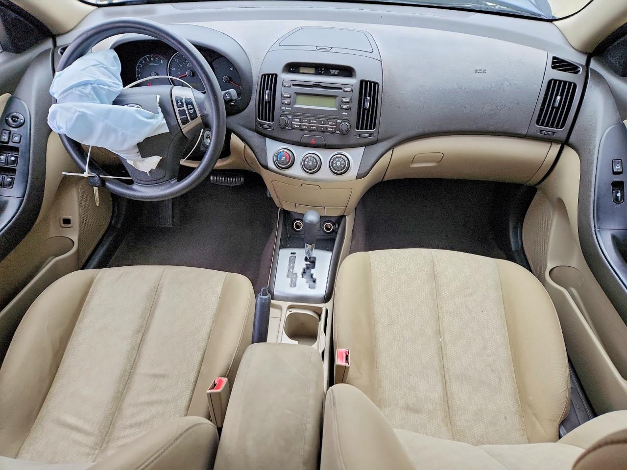 2010 HYUNDAI ELANTRA BLUE photo 8