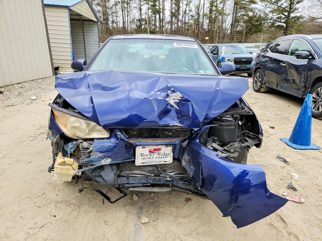 2010 HYUNDAI ELANTRA BLUE photo 5