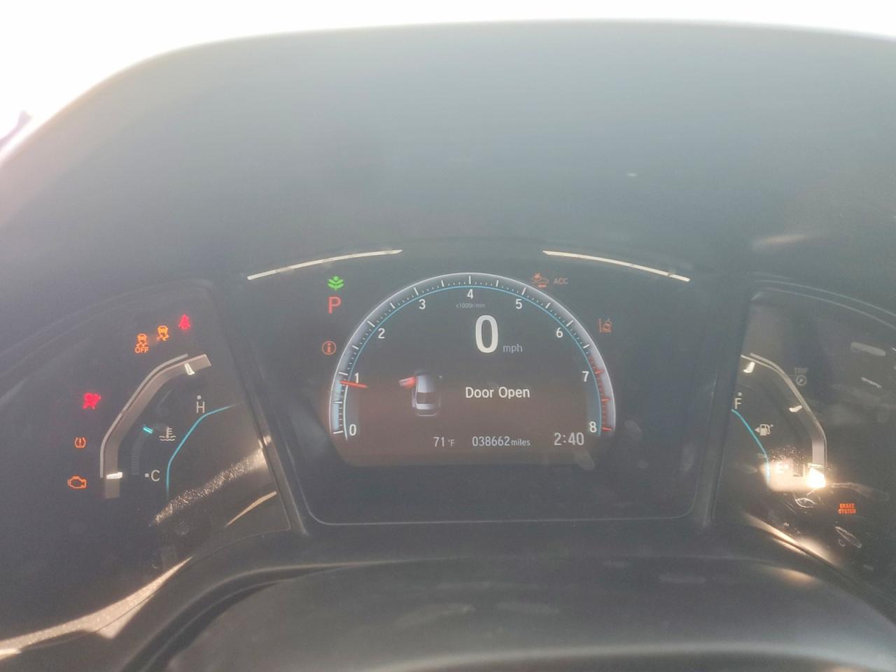 2020 HONDA CIVIC LX photo 9