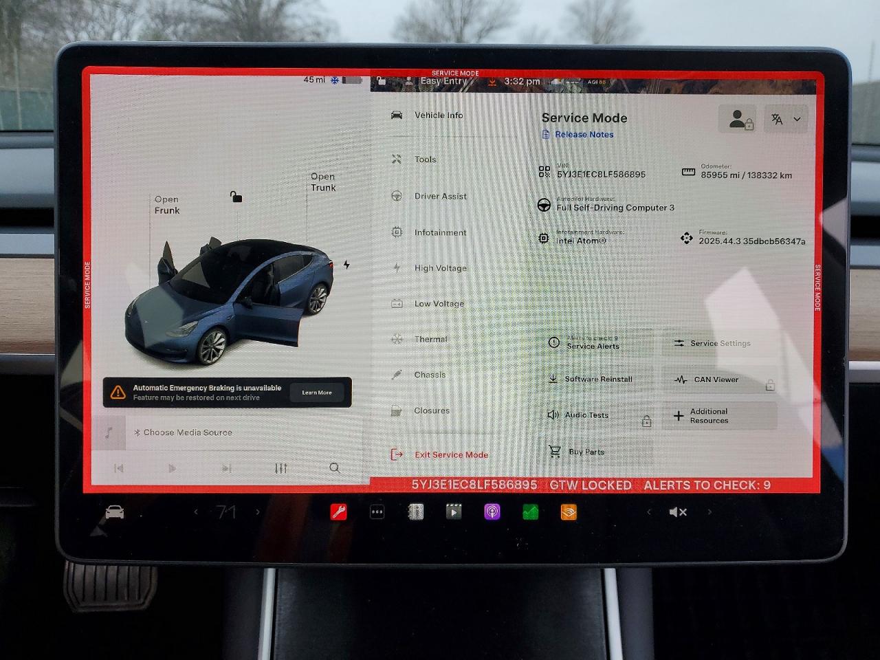 2020 TESLA MODEL 3 photo 9