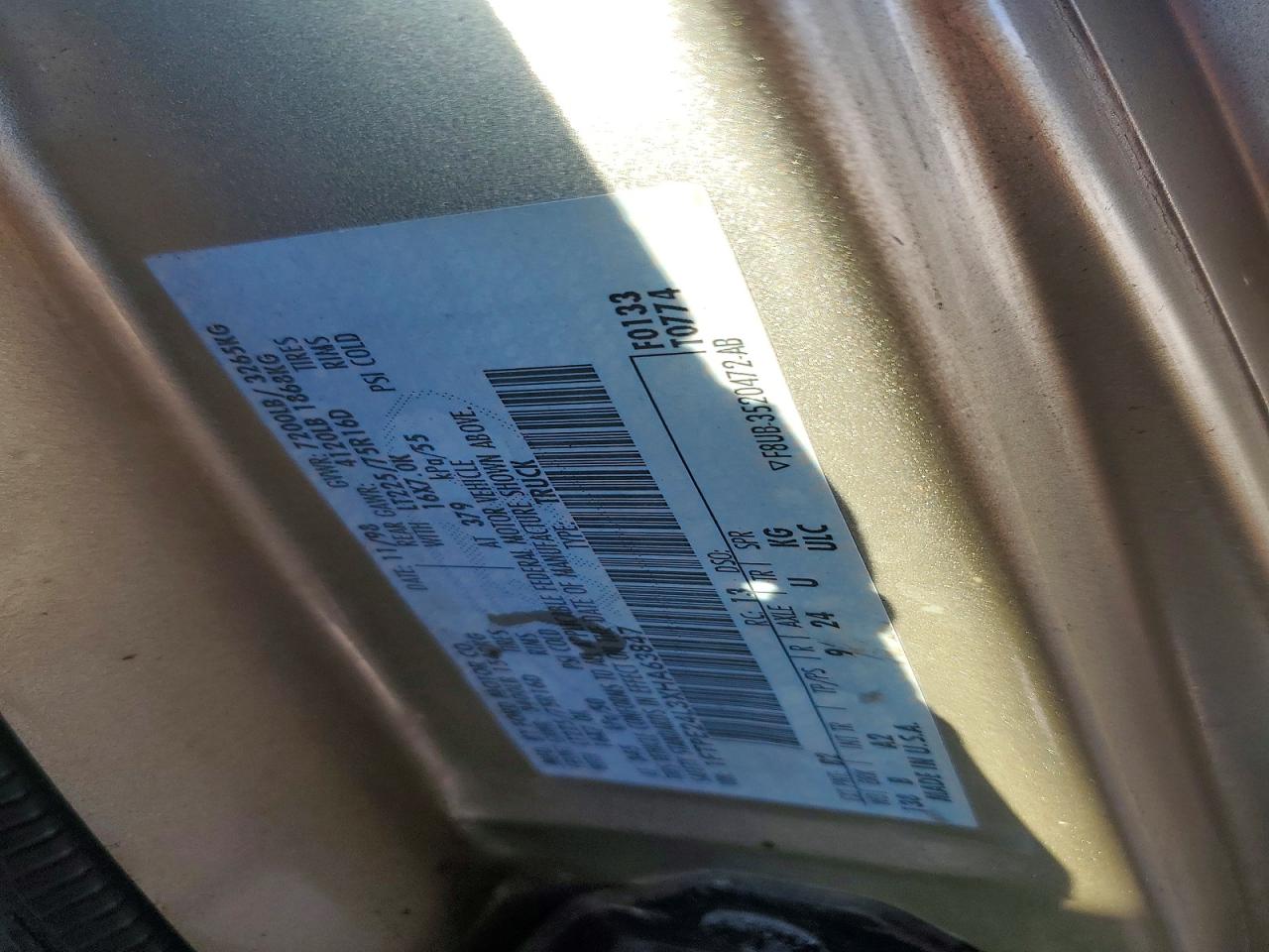 1999 FORD ECONOLINE E250 VAN photo 13