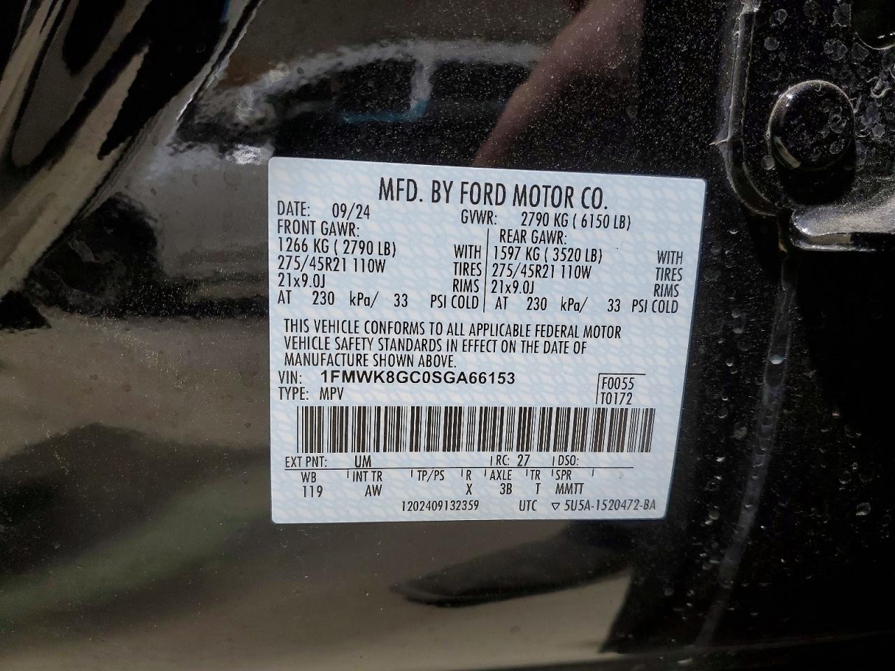 2025 FORD EXPLORER ST photo 13