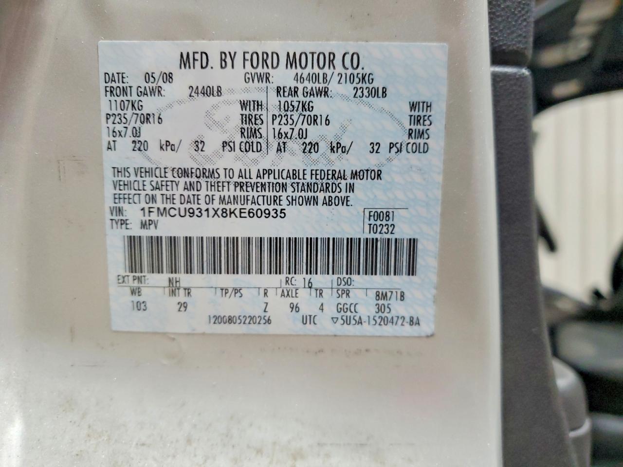 2008 FORD ESCAPE XLT photo 12