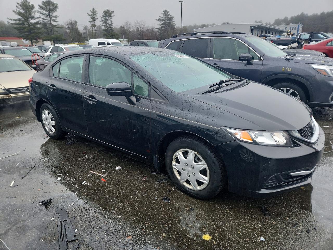 2014 HONDA CIVIC LX photo 4