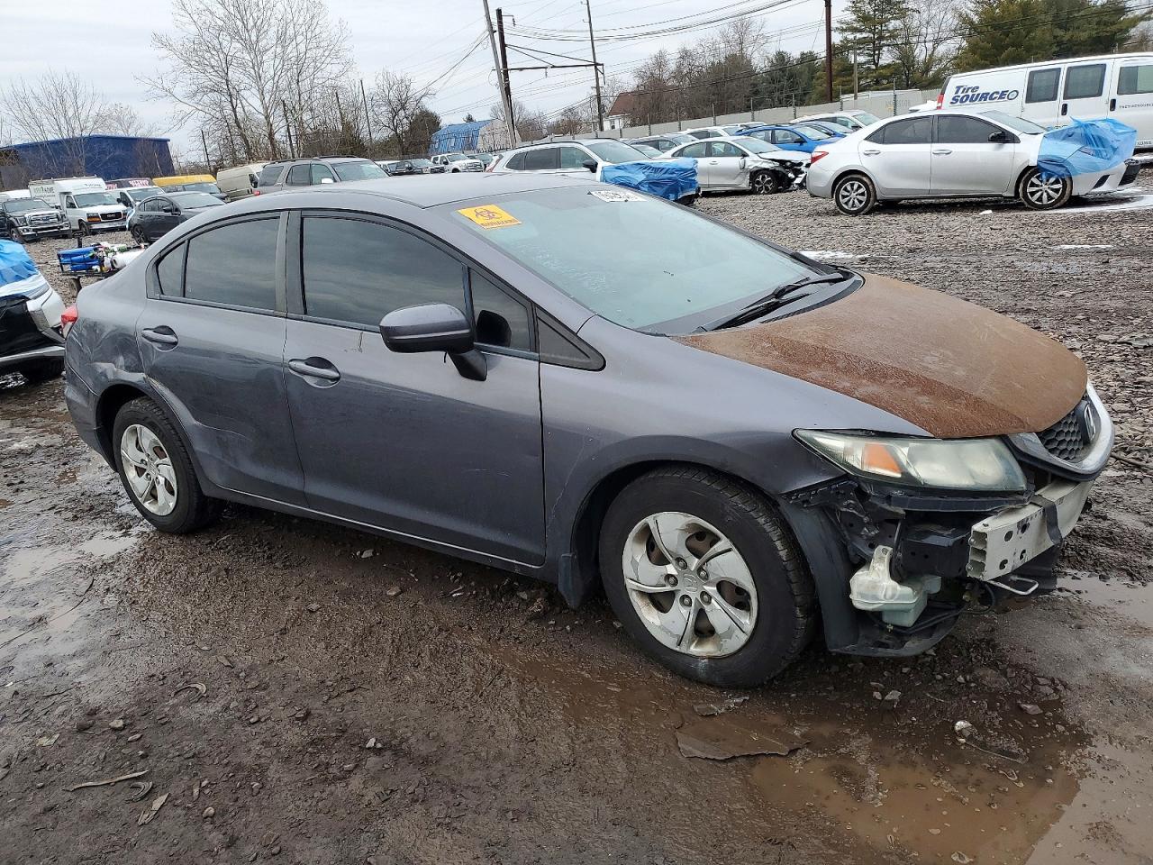 2014 HONDA CIVIC LX photo 4