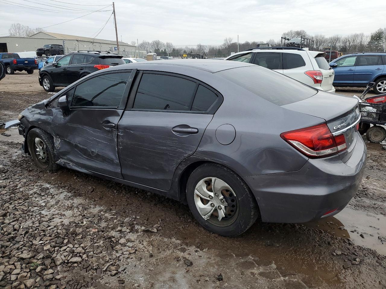 2014 HONDA CIVIC LX photo 2