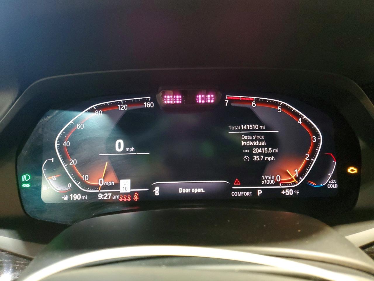 2019 BMW X7 XDRIVE50I photo 9