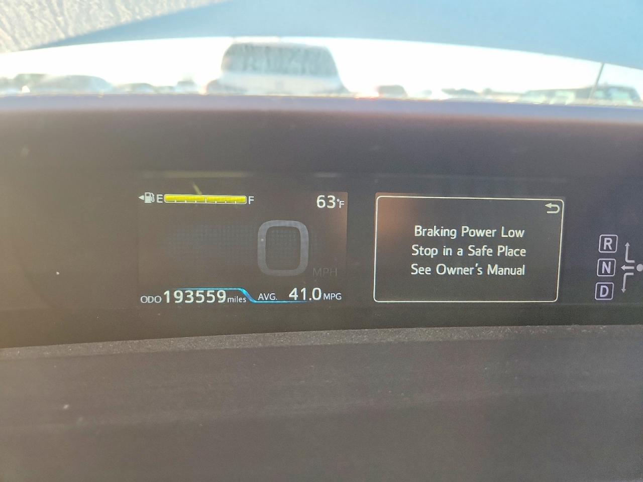 2016 TOYOTA PRIUS TWO photo 9