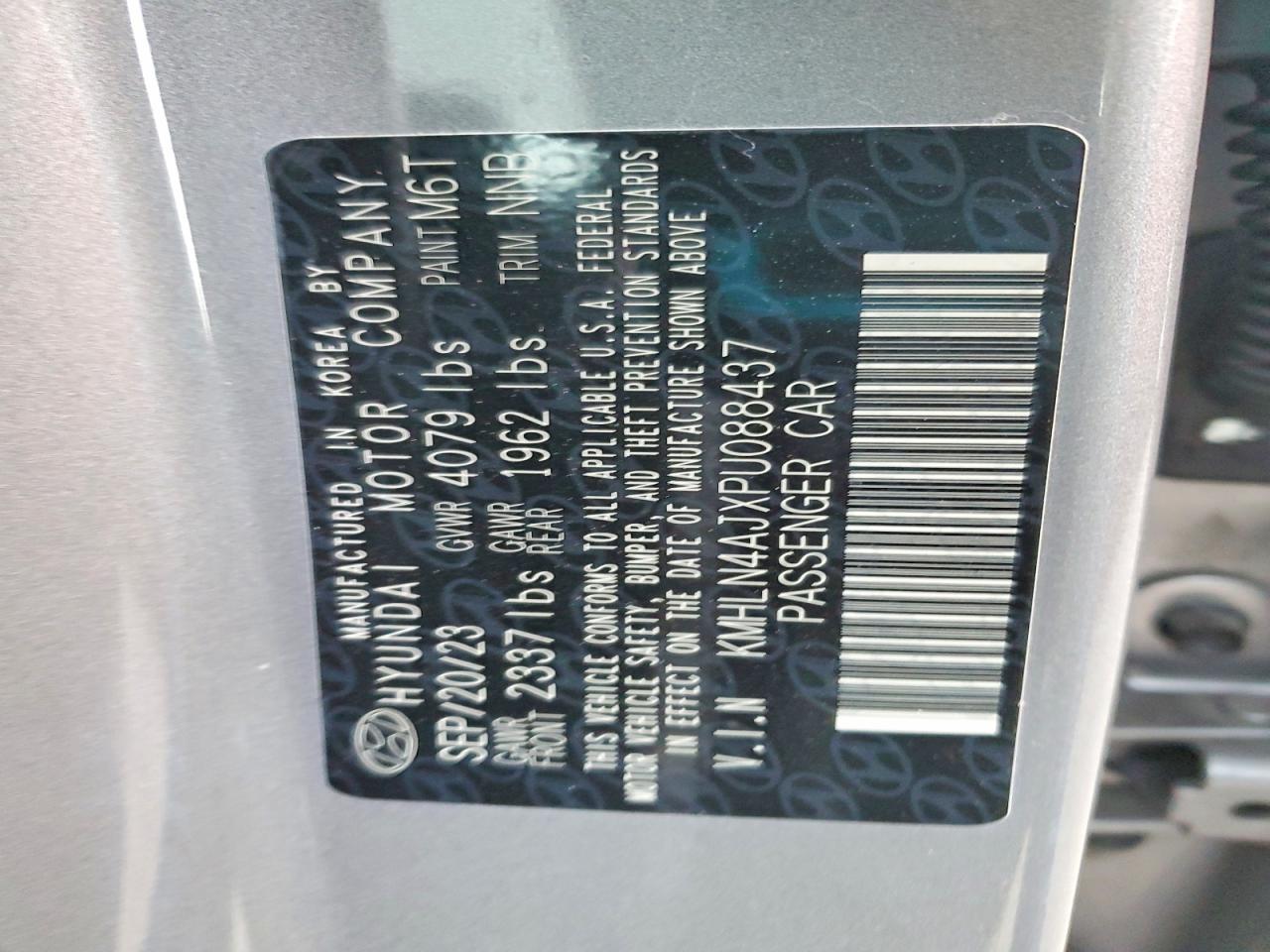 2023 HYUNDAI ELANTRA LIMITED photo 12
