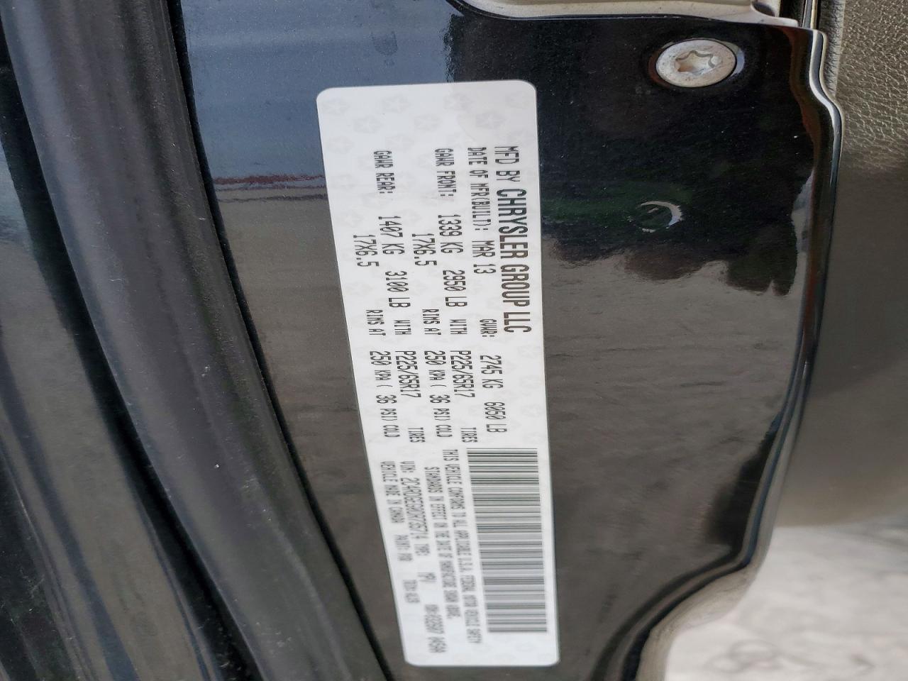 2013 DODGE GRAND CARAVAN R/T photo 13
