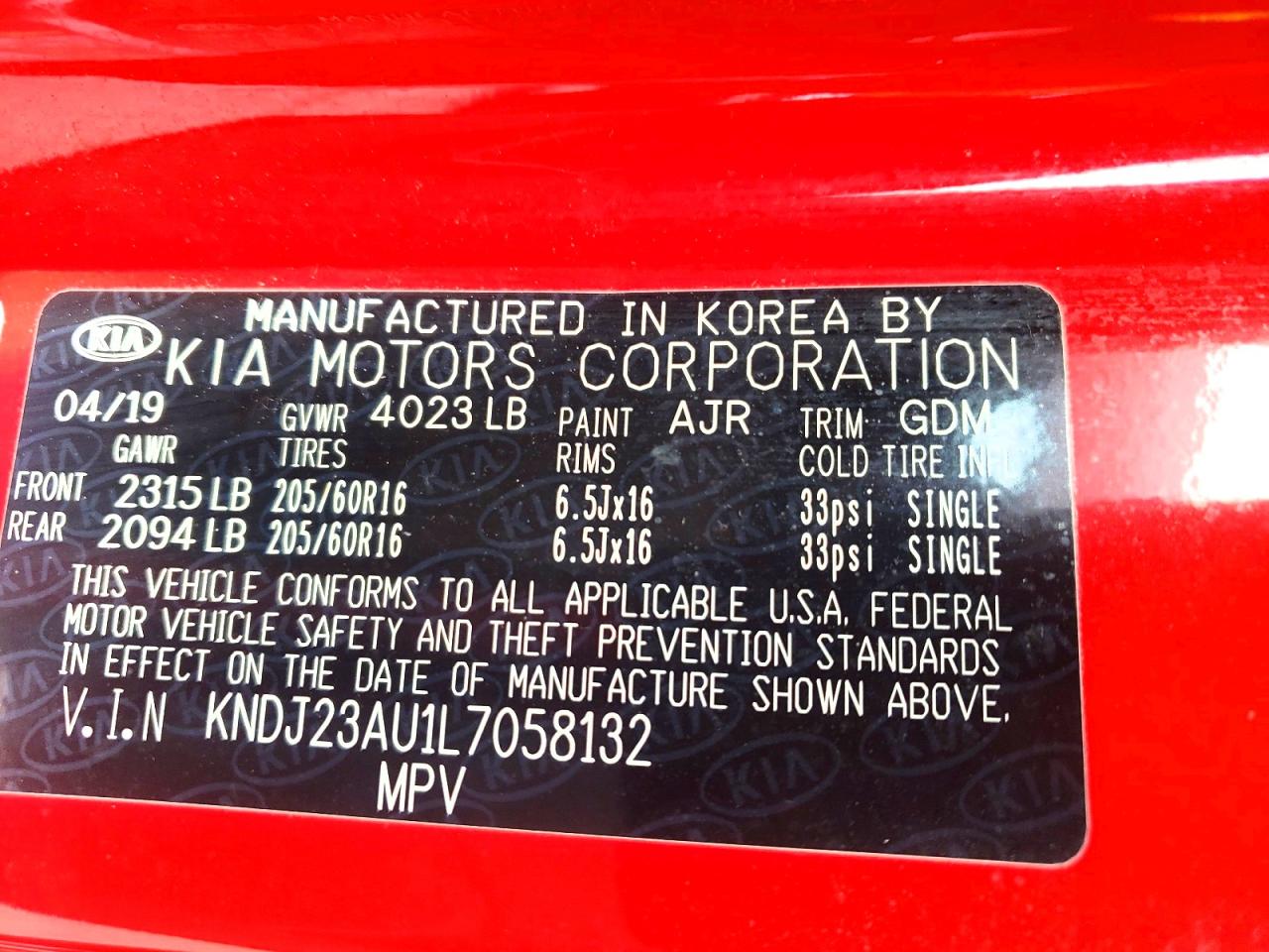 2020 KIA SOUL LX photo 13