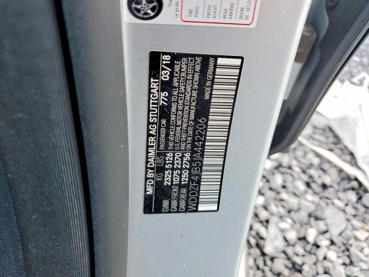 2018 MERCEDES-BENZ E 300 photo 12