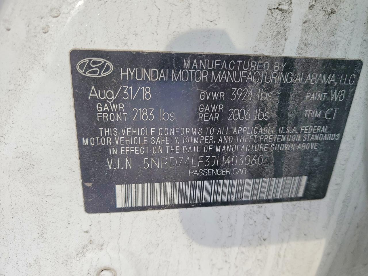 2018 HYUNDAI ELANTRA SE photo 34