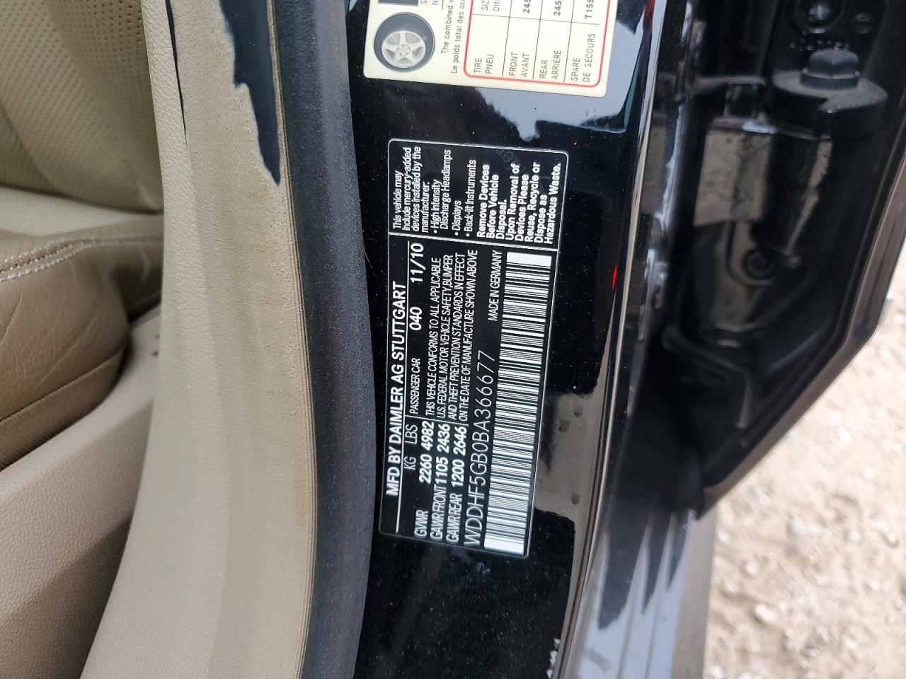 2011 MERCEDES-BENZ E 350 photo 13