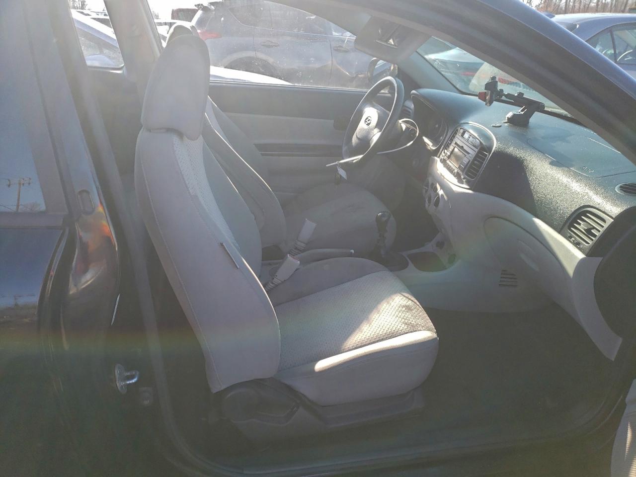 2010 HYUNDAI ACCENT BLUE photo 10