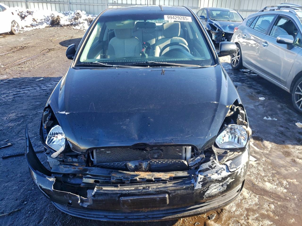 2010 HYUNDAI ACCENT BLUE photo 5