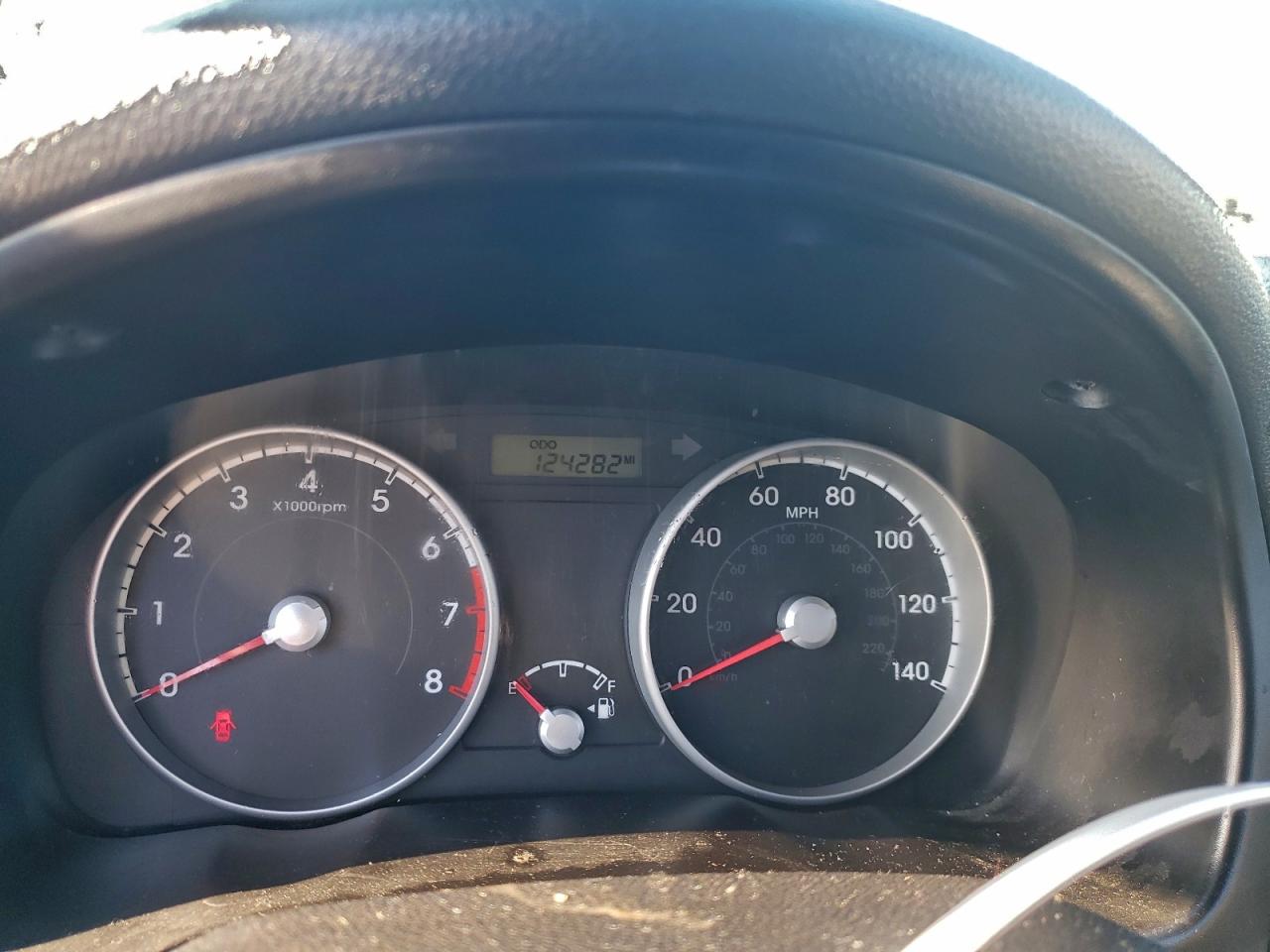 2010 HYUNDAI ACCENT BLUE photo 9