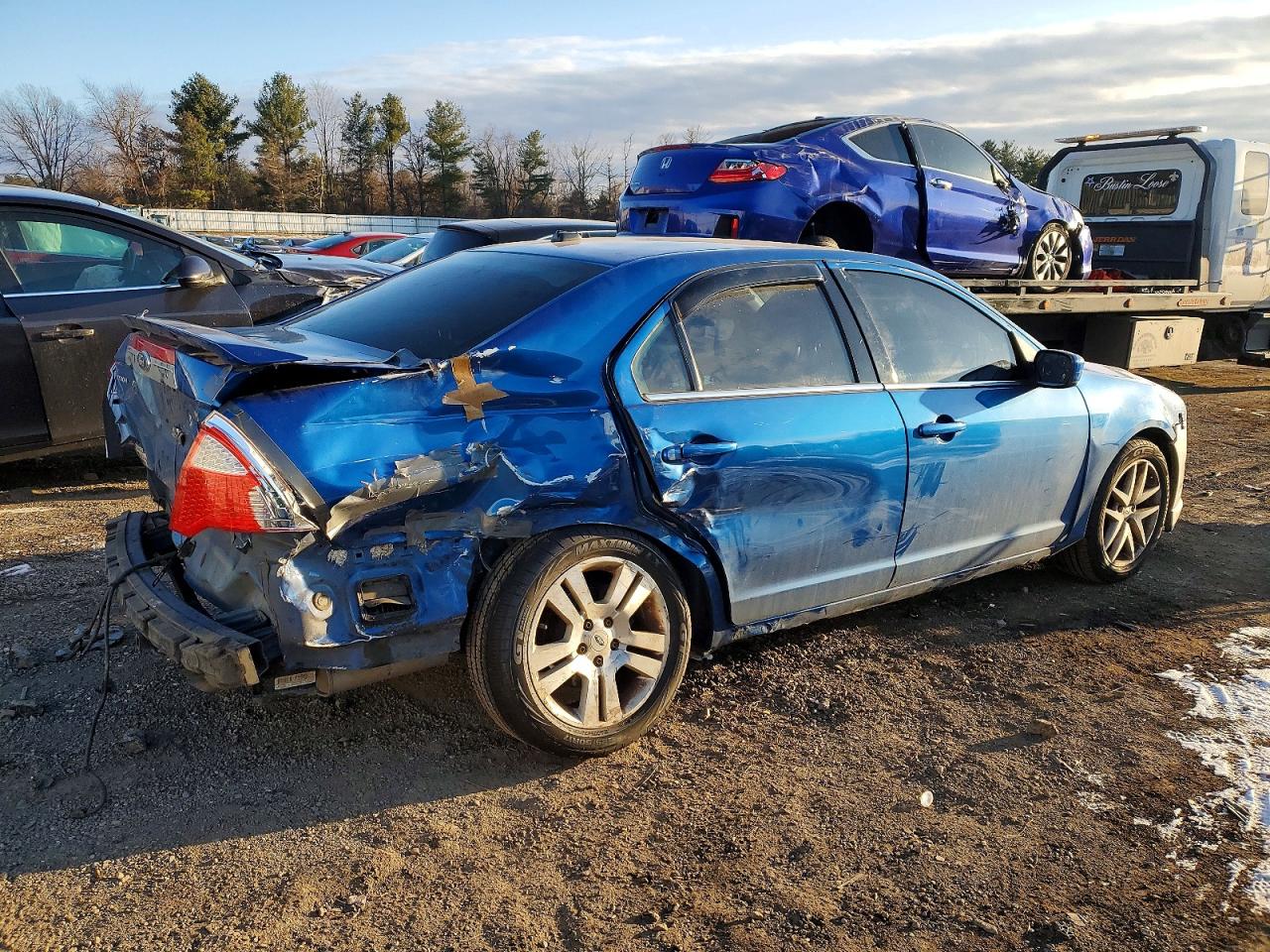 2012 FORD FUSION SEL photo 3