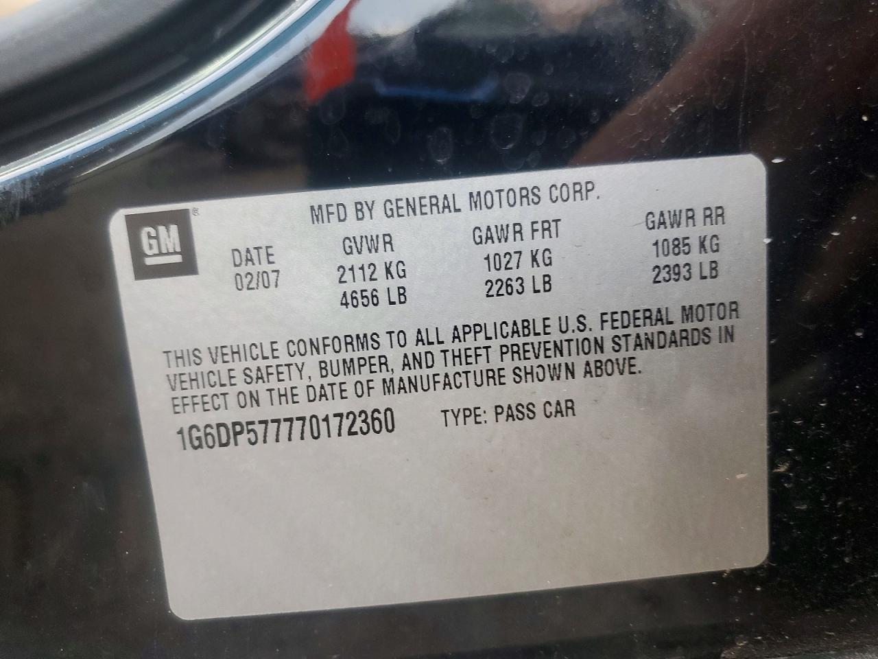 2007 CADILLAC CTS HI FEATURE V6 photo 12