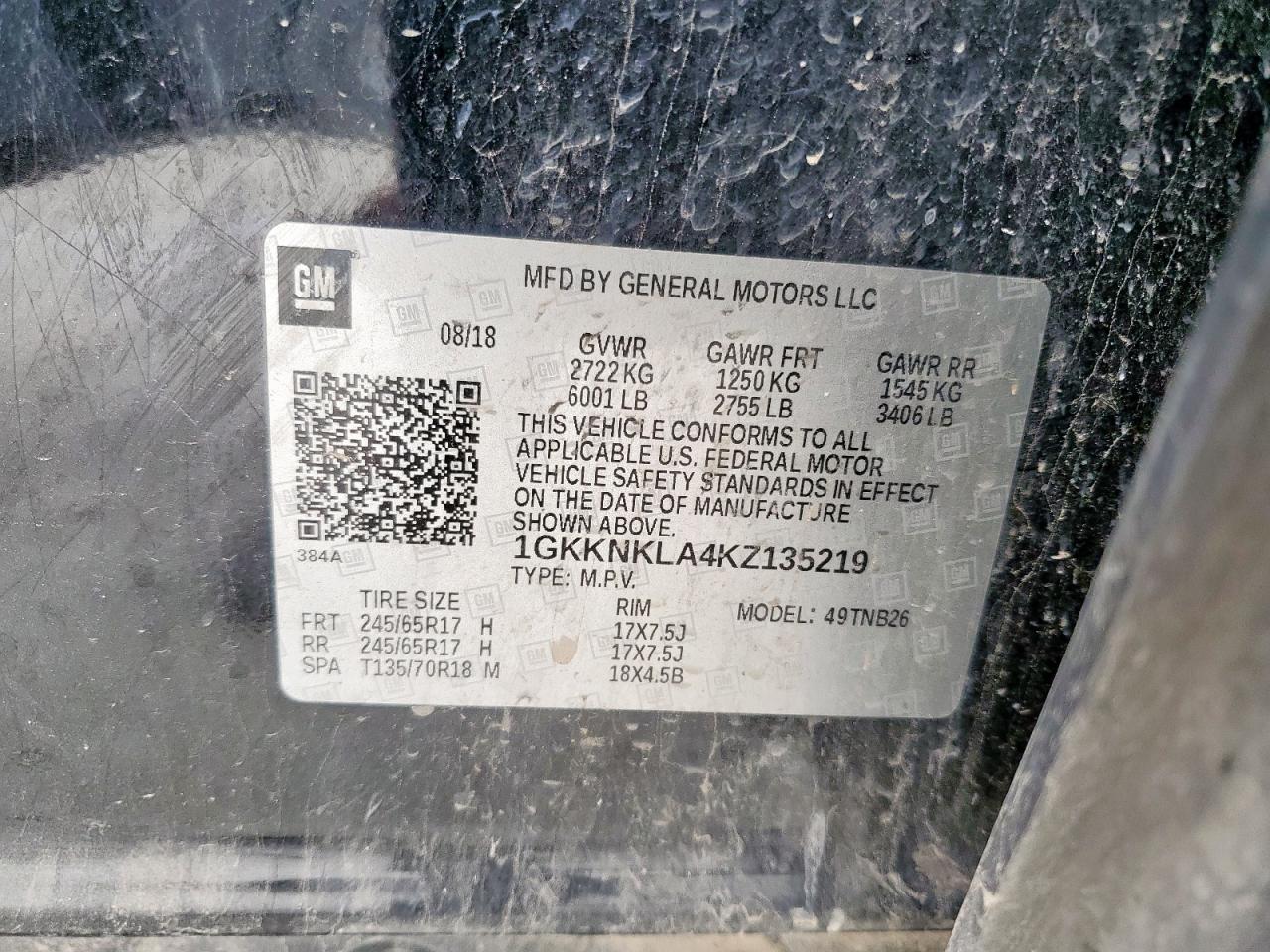 2019 GMC ACADIA SLE photo 13