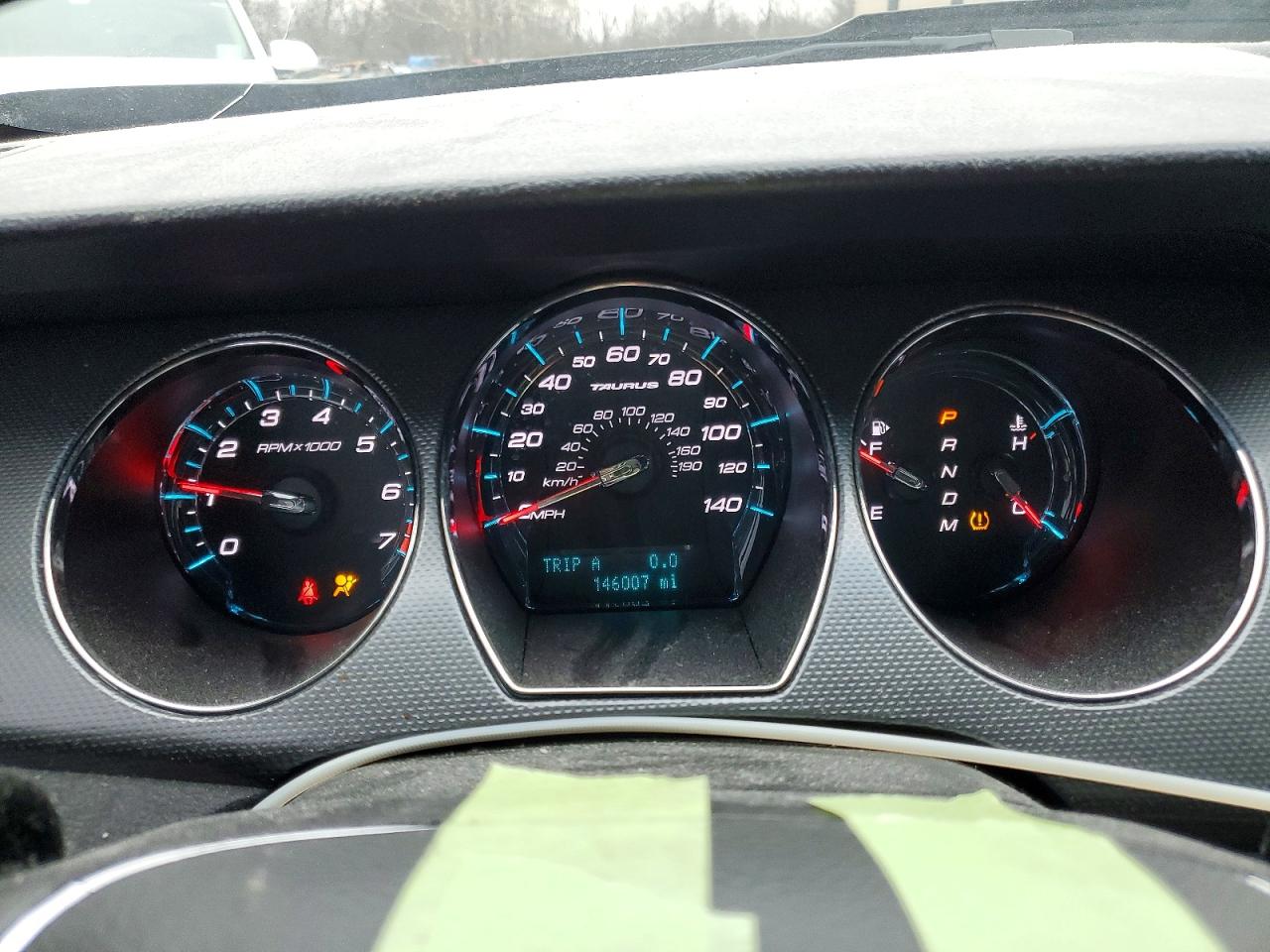2011 FORD TAURUS SEL photo 9