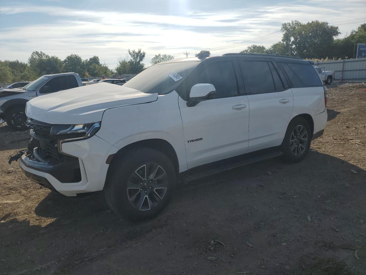 2023 CHEVROLET TAHOE K1500 Z71 — FRONT END damage — photo 1